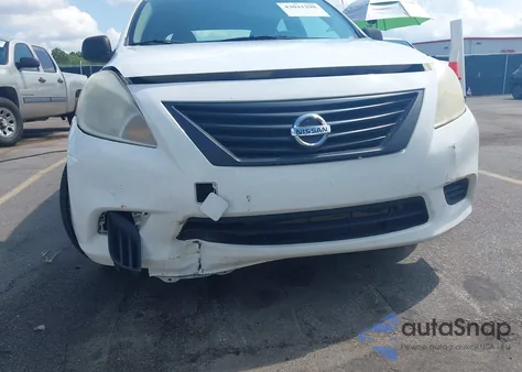 2012 Nissan Versa 1.6 Sv from USA, damaged, VIN 3N1CN7AP9CL847810
